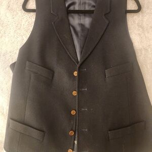 Madison Brooks Brothers Navy Wool Blazer